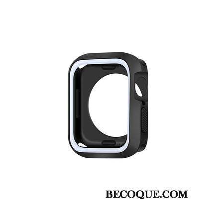 Apple Watch Series 3 Créatif Bicolore Sport Protection Coque Noir