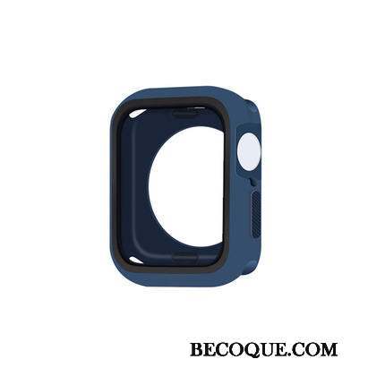 Apple Watch Series 3 Créatif Bicolore Sport Protection Coque Noir