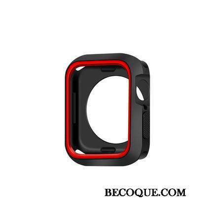 Apple Watch Series 3 Créatif Bicolore Sport Protection Coque Noir