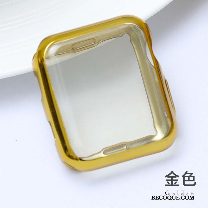 Apple Watch Series 3 Fluide Doux Protection Tout Compris Bleu Mince Coque
