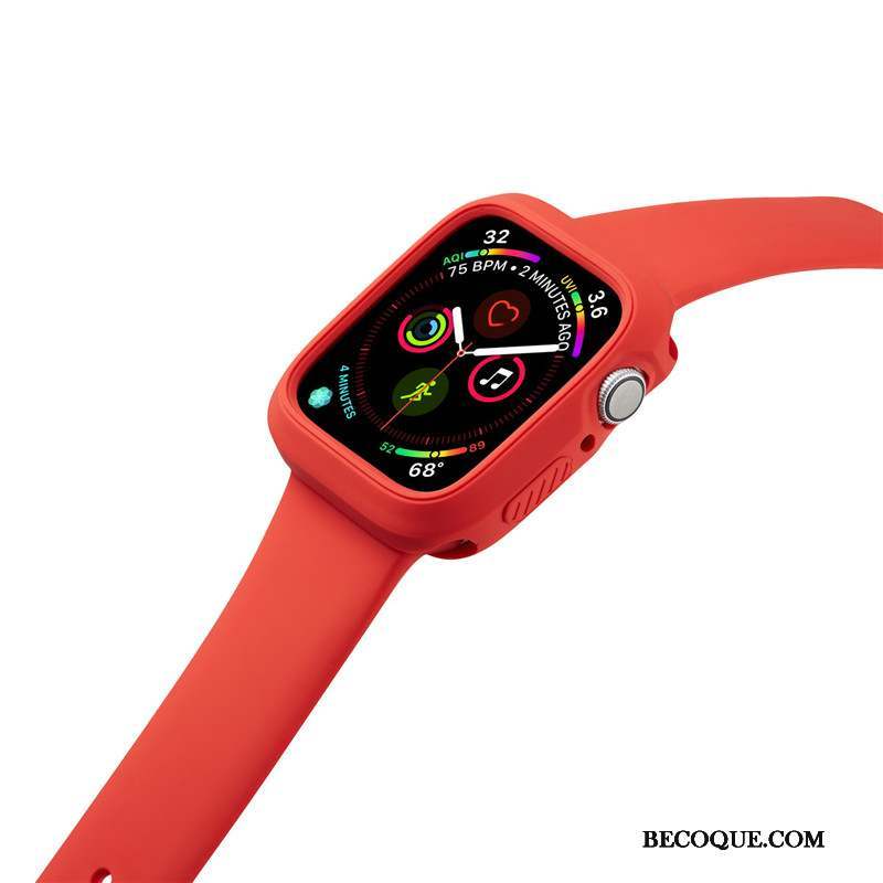 Apple Watch Series 3 Incassable Silicone Coque Sport Orange