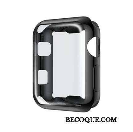 Apple Watch Series 3 Placage Tout Compris Coque Protection Silicone Fluide Doux