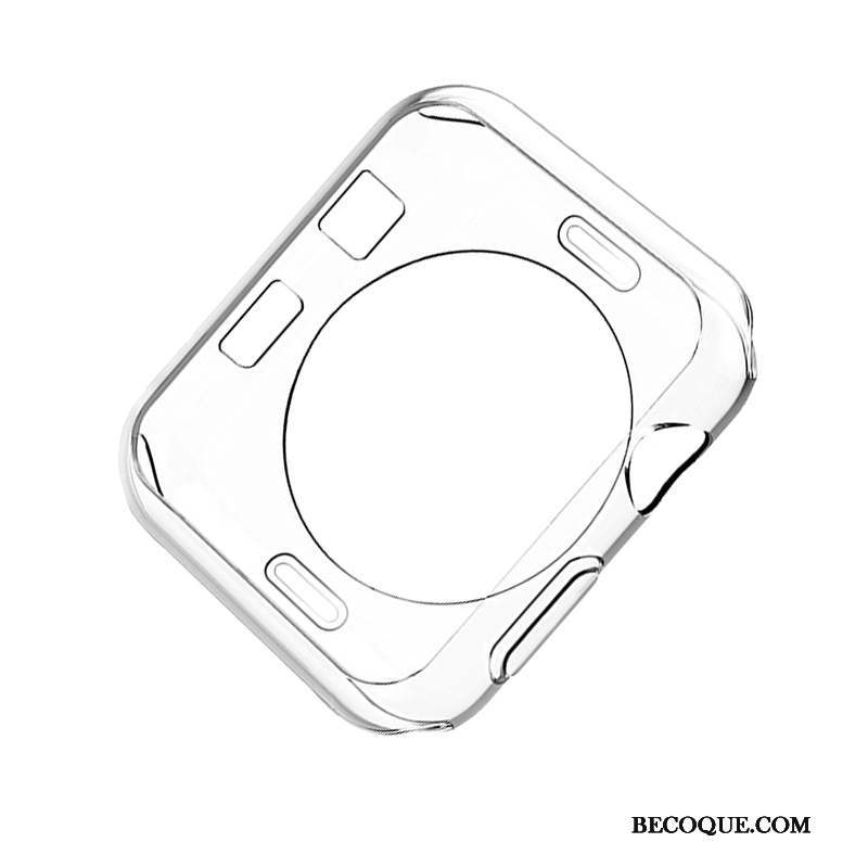 Apple Watch Series 3 Silicone Couleurs De Bonbon Coque Incassable Protection Fluide Doux