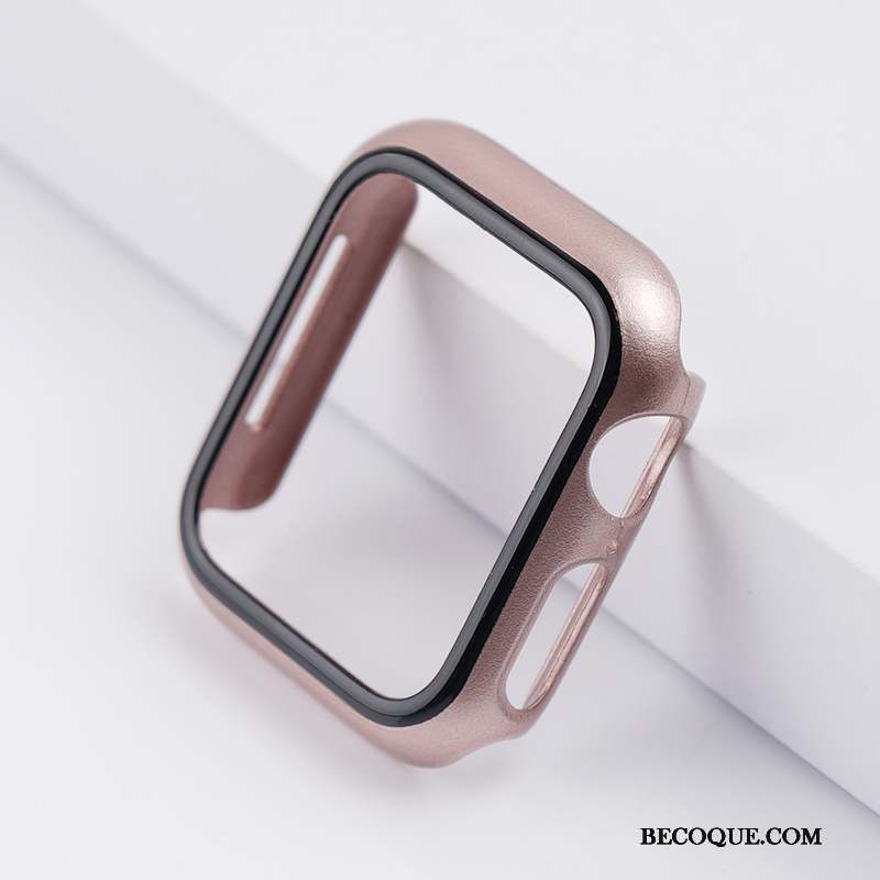 Apple Watch Series 4 Bicolore Jours Blanc Coque Protection Sac