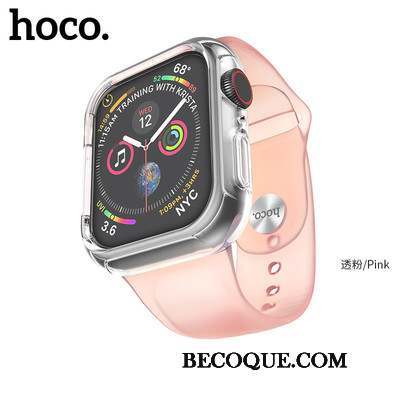 Apple Watch Series 4 Cool Noir Silicone Protection Nouveau Coque