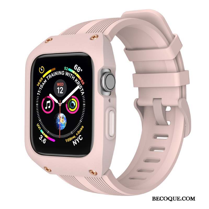 Apple Watch Series 4 Coque Protection Vert Incassable Créatif Étui Sport