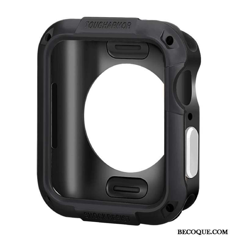 Apple Watch Series 4 Coque Silicone Accessoires Incassable Étui Protection