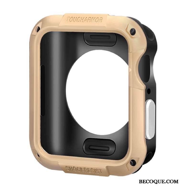 Apple Watch Series 4 Coque Silicone Accessoires Incassable Étui Protection