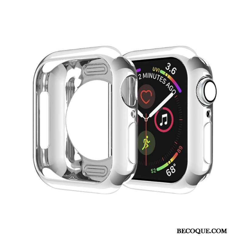 Apple Watch Series 4 Très Mince Membrane Or Étui Coque Border