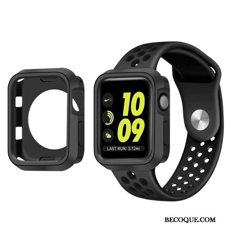 Apple Watch Series 5 Coque Étui Protection Sport Blanc Refroidissement