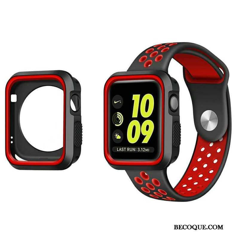 Apple Watch Series 5 Coque Étui Protection Sport Blanc Refroidissement