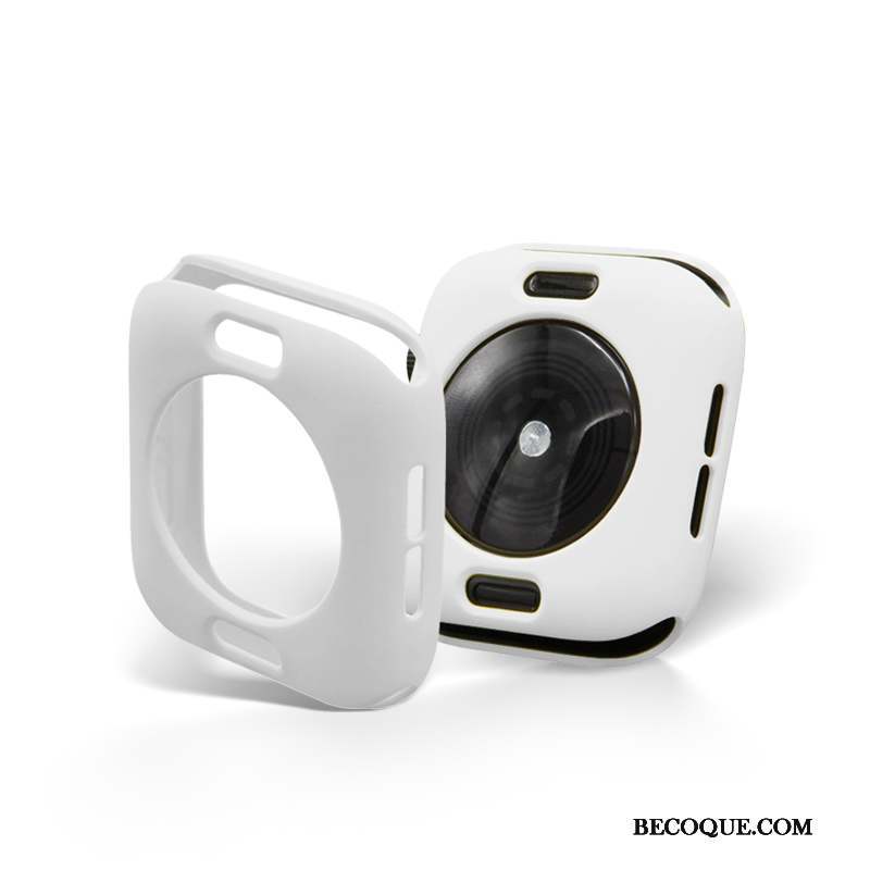 Apple Watch Series 5 Étui Tout Compris Membrane Rouge Authentique Coque En Silicone
