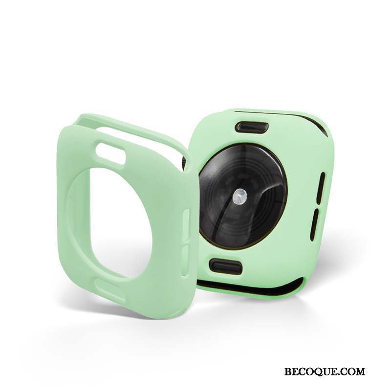 Apple Watch Series 5 Étui Tout Compris Membrane Rouge Authentique Coque En Silicone