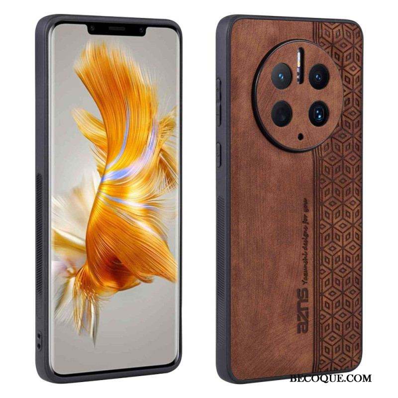 Coque Huawei Mate 50 Pro Effet Cuir AZNS