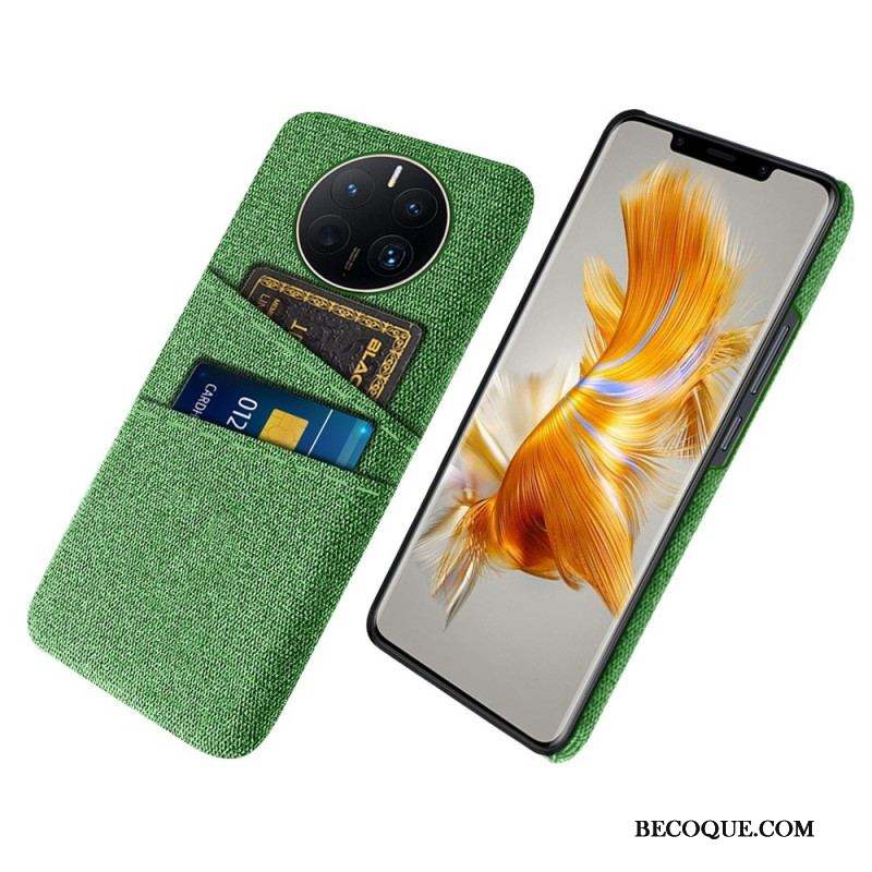 Coque Huawei Mate 50 ProTissu Porte-Cartes