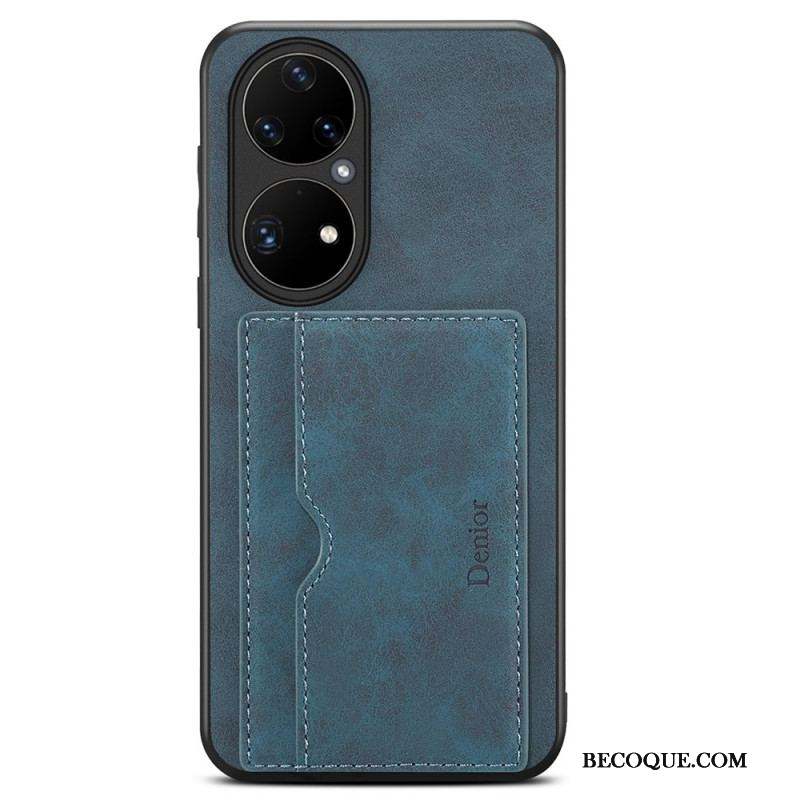 Coque Huawei P50 Pro Porte-Cartes Denior