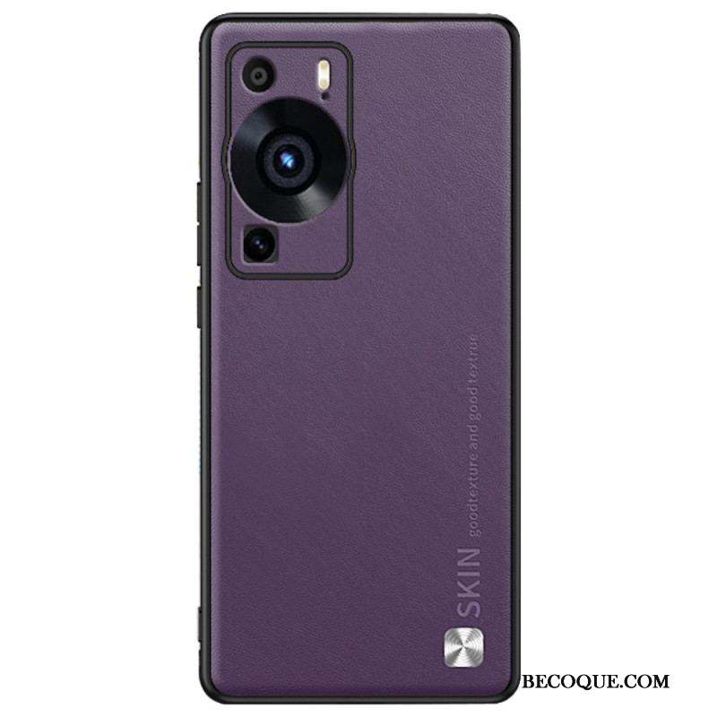 Coque Huawei P60 Pro Simili Cuir SKIN