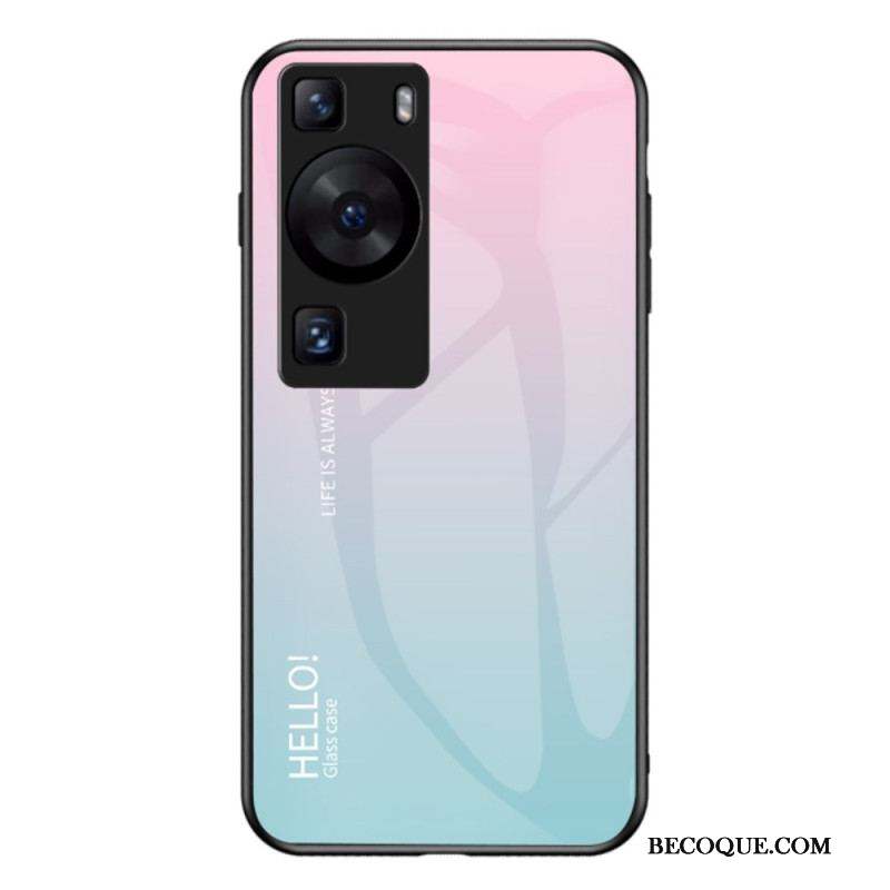 Coque Huawei P60 Pro Verre Trempé Hello