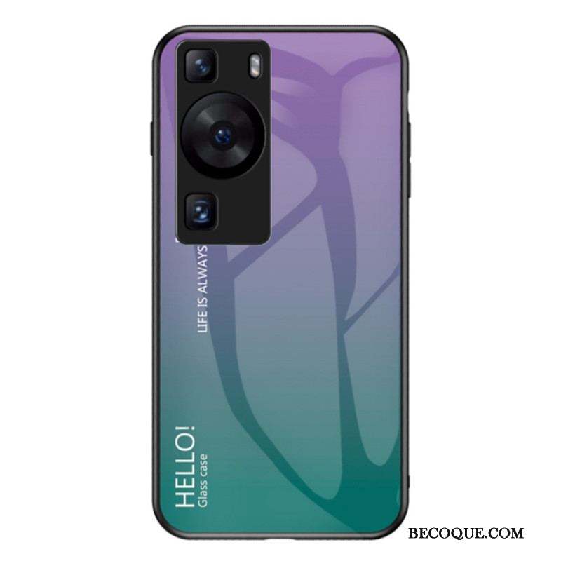 Coque Huawei P60 Pro Verre Trempé Hello