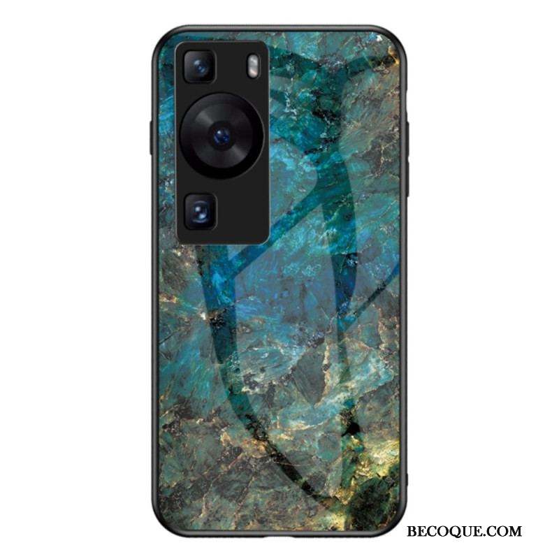 Coque Huawei P60 Pro Verre Trempé Marbre