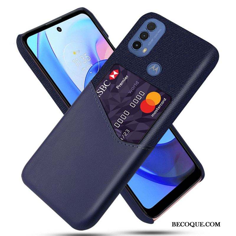 Coque Moto E40 / E30 /E20 Porte-Carte KSQ