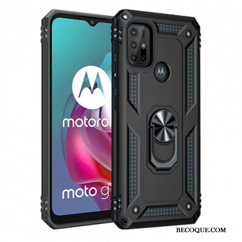 Coque Moto G30 / Moto G10 Anneau Premium