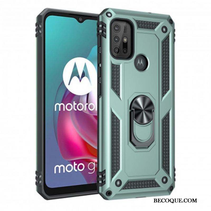 Coque Moto G30 / Moto G10 Anneau Premium