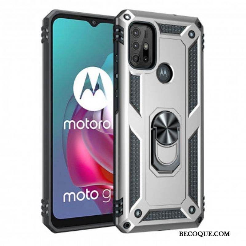 Coque Moto G30 / Moto G10 Anneau Premium