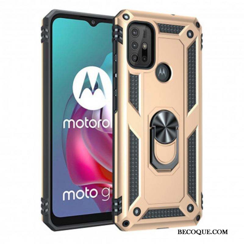 Coque Moto G30 / Moto G10 Anneau Premium