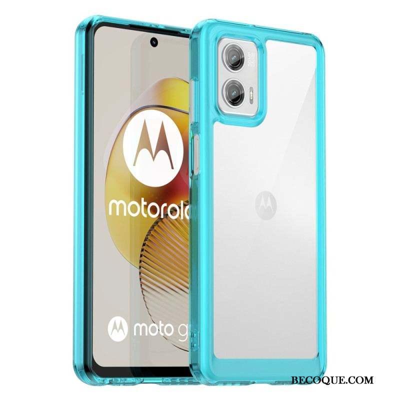 Coque Moto G73 5G Hybride Transparente