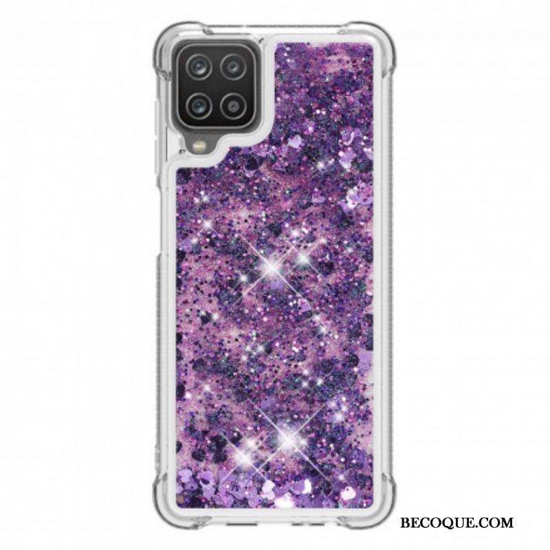 Coque Samsung Galaxy A12 / M12 Désire Paillettes