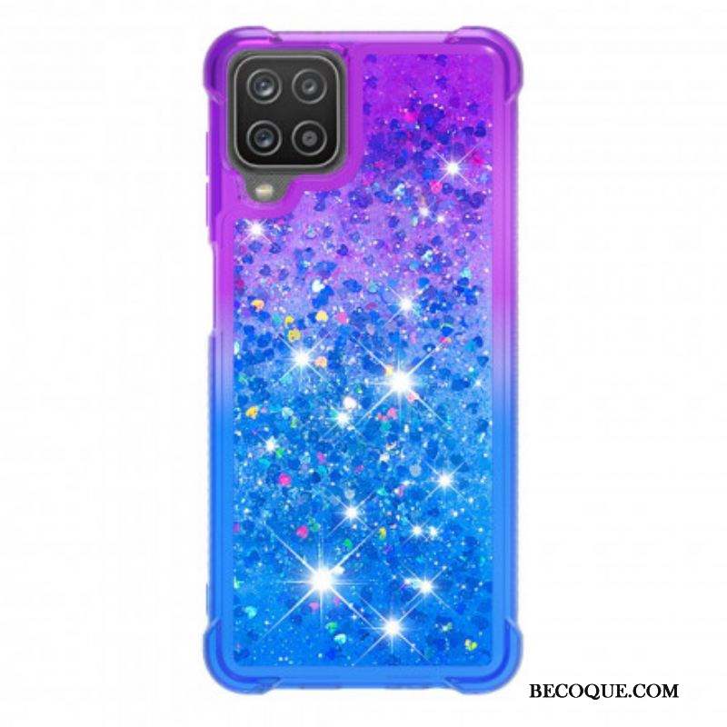 Coque Samsung Galaxy A12 / M12 Paillettes Colors