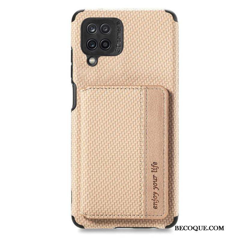 Coque Samsung Galaxy A12 / M12 RFID Porte-Cartes Support