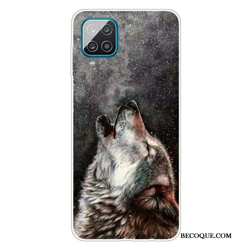 Coque Samsung Galaxy A12 / M12 Sublime Loup