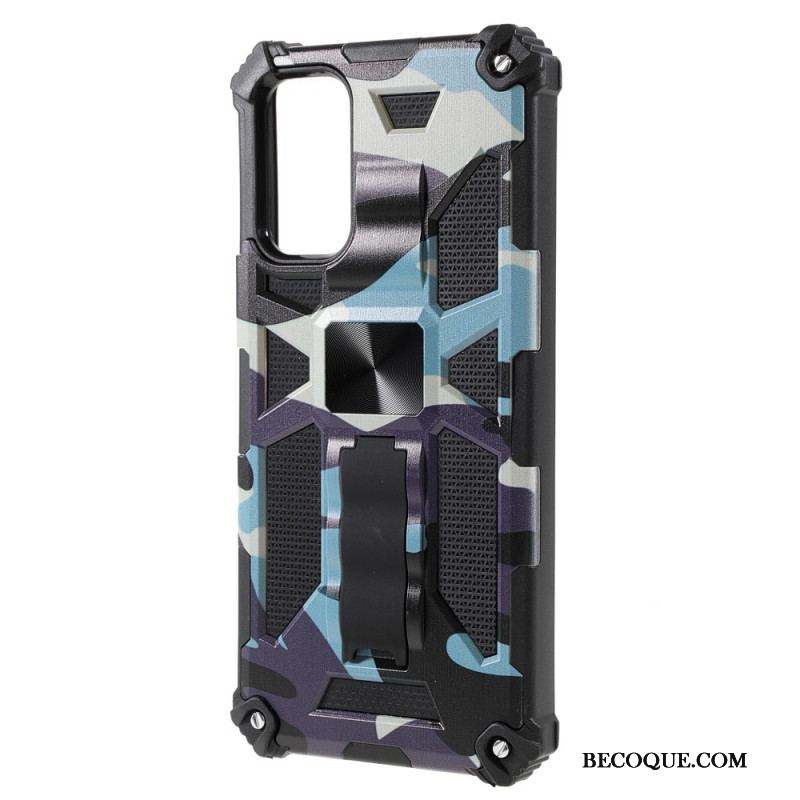 Coque Samsung Galaxy A13 5G / A04s Camouflage Support Amovible