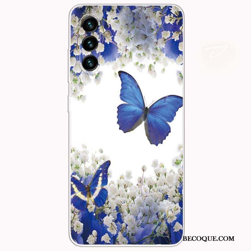 Coque Samsung Galaxy A13 5G / A04s Papillons Design