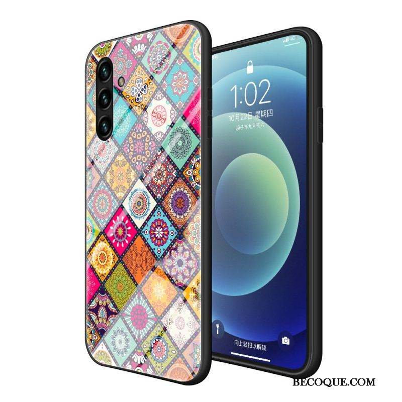 Coque Samsung Galaxy A13 5G / A04s Support Magnétique Patchwork