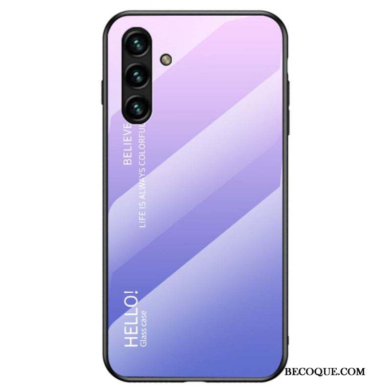 Coque Samsung Galaxy A13 5G / A04s Verre Trempé Hello