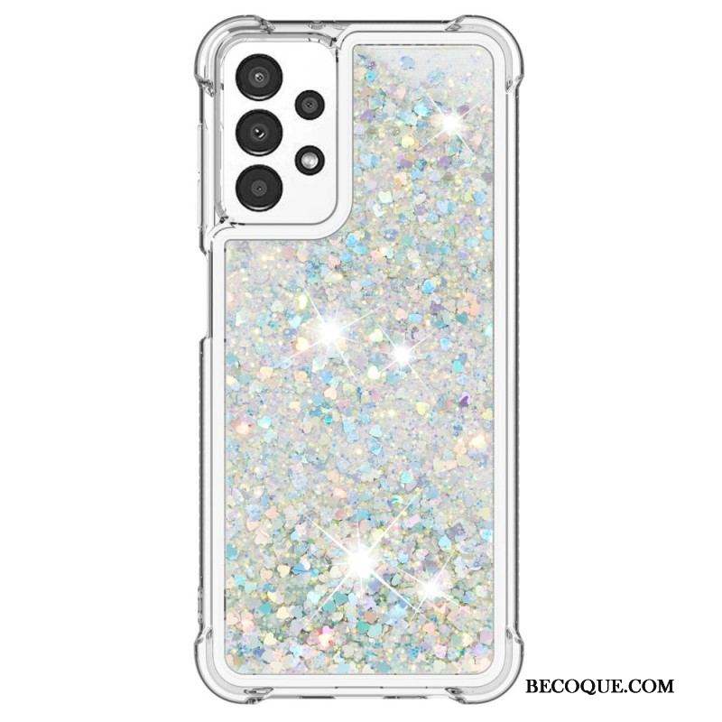 Coque Samsung Galaxy A13 Désires Paillettes