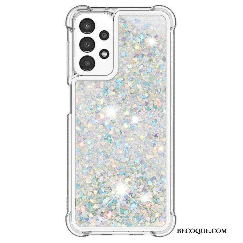 Coque Samsung Galaxy A13 Désires Paillettes