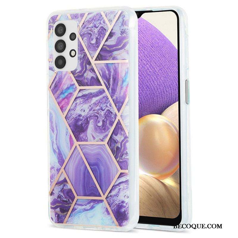 Coque Samsung Galaxy A13 Marbre Décliné