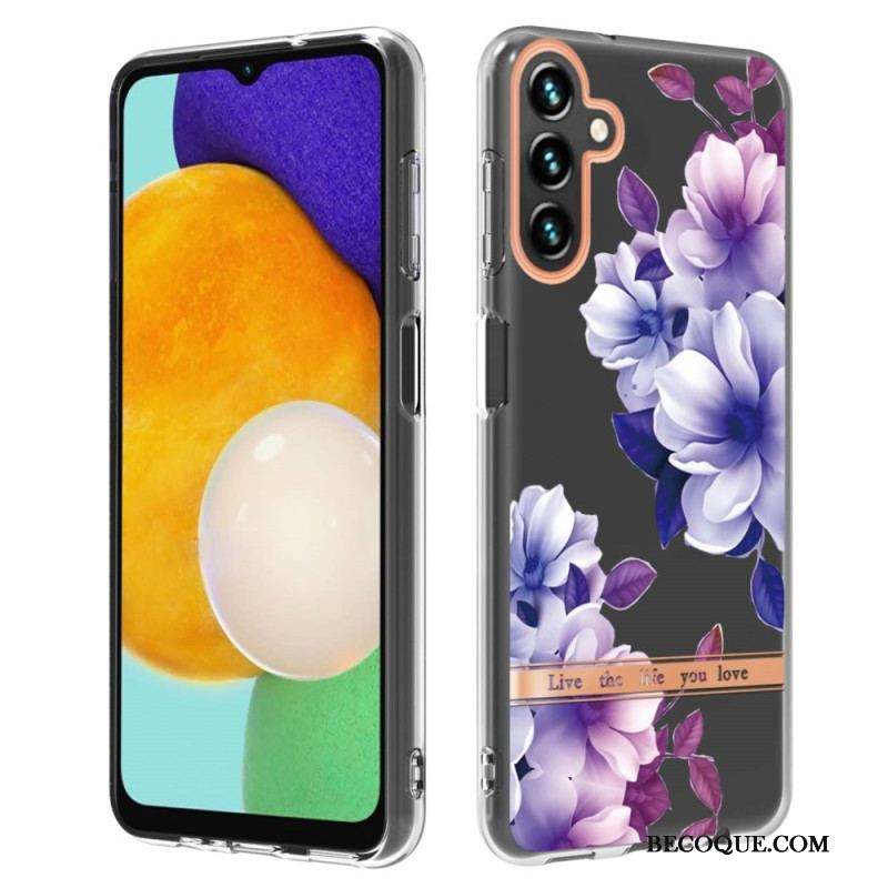 Coque Samsung Galaxy A14 5G / A14 Fleurs Colorées