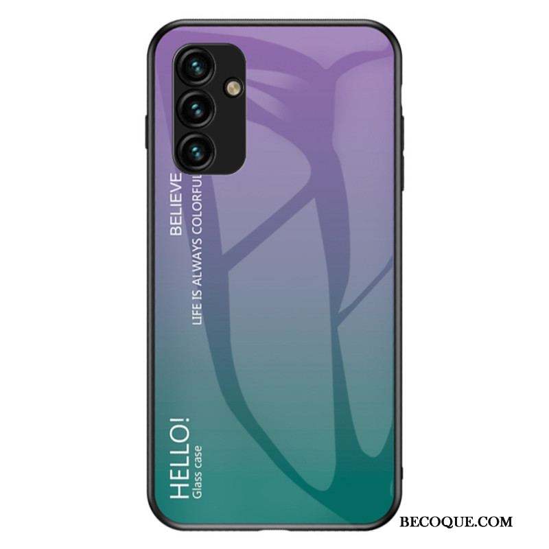 Coque Samsung Galaxy A14 5G / A14 Verre Trempé Hello