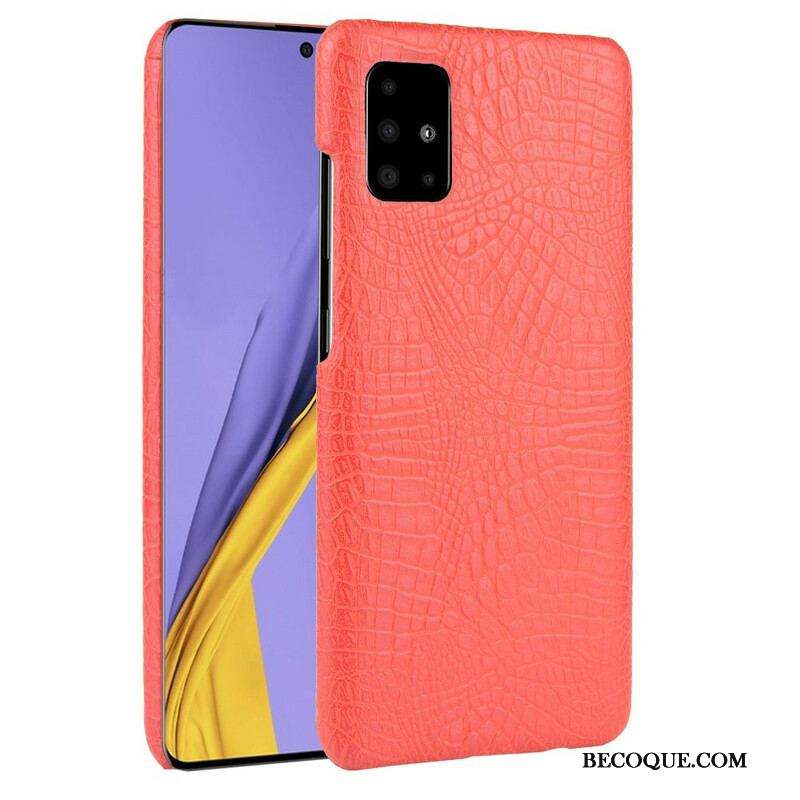 Coque Samsung Galaxy A51 5G Effet Peau de Crocodile