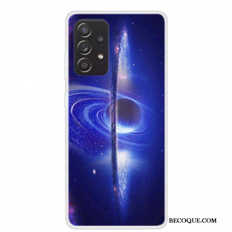 Coque Samsung Galaxy A52 4G / A52 5G / A52s 5G  Silicone Planètes
