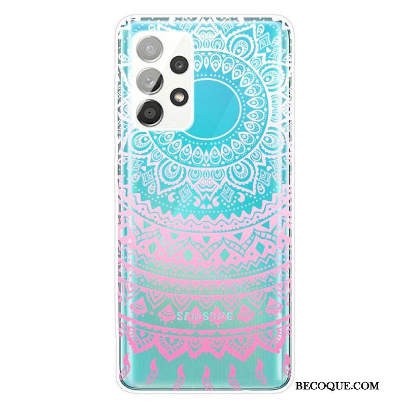 Coque Samsung Galaxy A53 5G Mandala Paillettes