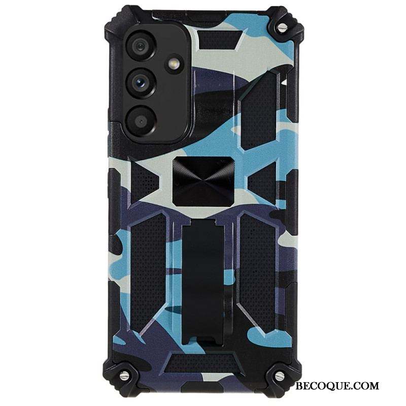 Coque Samsung Galaxy A54 5G Camouflage Support Amovible