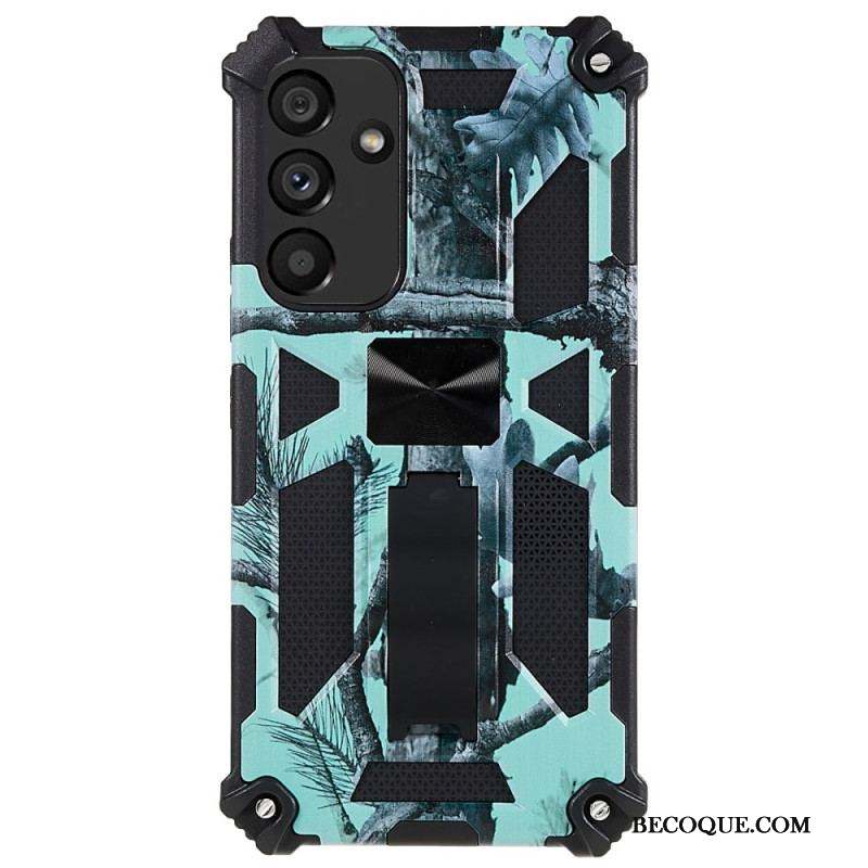 Coque Samsung Galaxy A54 5G Camouflage Support Amovible