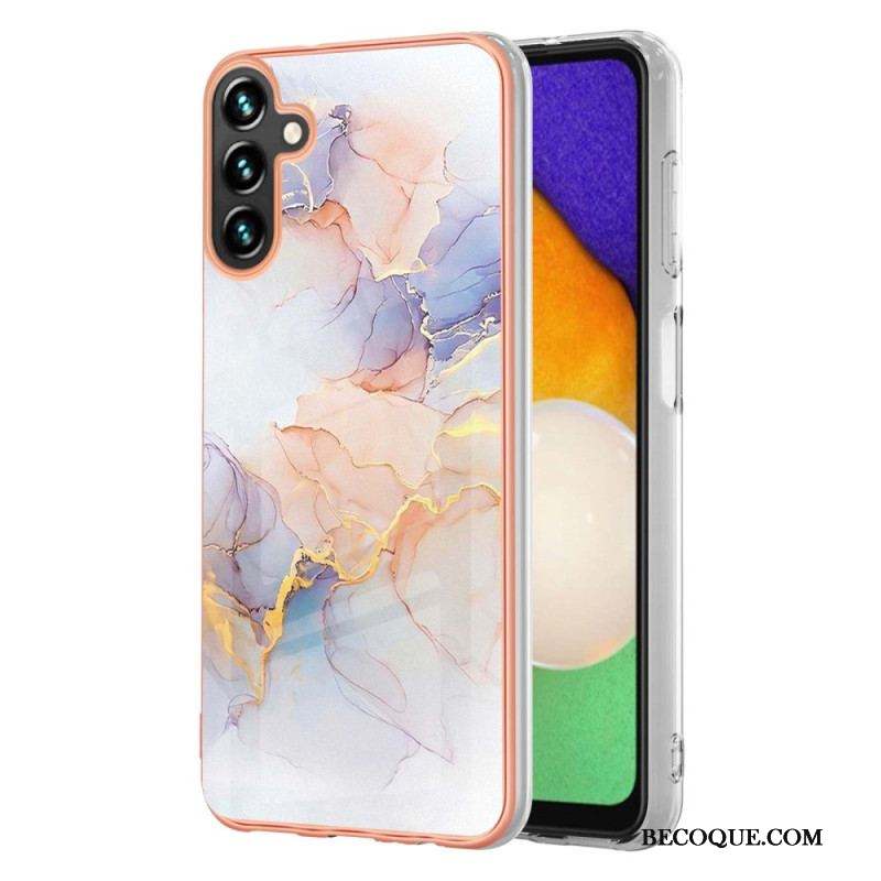 Coque Samsung Galaxy A54 5G Marbre Aquarelle