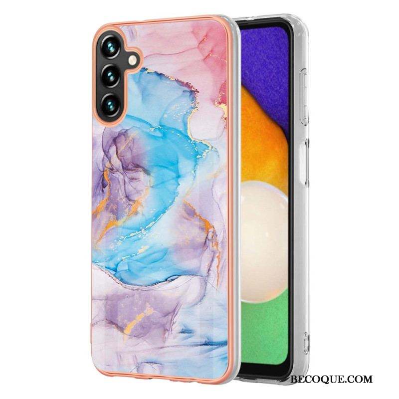 Coque Samsung Galaxy A54 5G Marbre Aquarelle